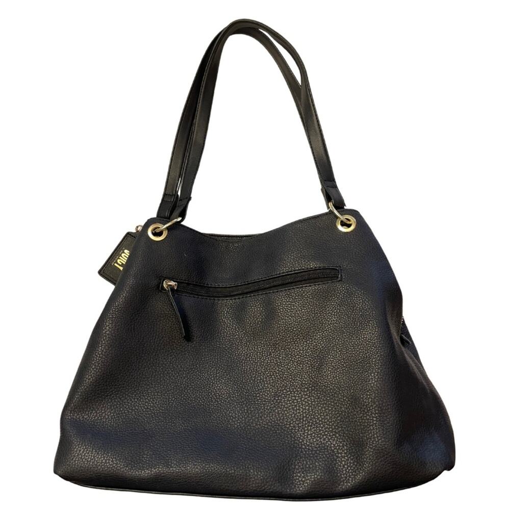 Juicy by Juicy Couture black shoulder bag with gold hardware. Y2K vintage - Picture 2 of 7
